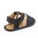 Sandalute gri petrol inchise in fata (marime disponibila: 3-6 luni (marimea 18
