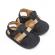 Sandalute gri petrol inchise in fata (marime disponibila: 3-6 luni (marimea 18
