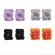 Accesoriu pentru piciorus - floricica (culoare: negru)