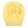 Caciulita tip turban cu trei fundite (marime disponibila: 3-6 luni (marimea 18