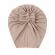 Caciulita tip turban cu trei fundite (marime disponibila: 3-6 luni (marimea 18