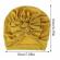 Caciulita tip turban cu trei fundite (marime disponibila: 6-9 luni (marimea 19