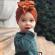 Caciulita tip turban cu trei fundite (marime disponibila: 6-9 luni (marimea 19