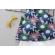 Costumas pentru fetite - flori colorate pe fond bleumarine (marime disponibila: