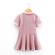 Rochita roz pudra tip polo - teddy (marime disponibila: 9-12 luni (marimea 20