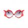 Set bentita si ochelari de soare - sunny roses (marime disponibila: 12-18 luni