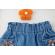 Costumas cu bluzita galbena si pantalonasi din blugi - bear (marime