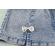 Costumas cu bluzita roz si pantalonasi din blugi - fundite (marime disponibila: