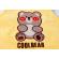 Costumas pentru baietei cu salopeta - cool bears (marime disponibila: 2 ani)