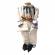 Set botez traditional baietel, trusou botez landou, lumanare si costum national