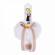 Set botez traditional fetita, trusou botez landou, lumanare si costum