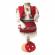 Set botez traditional fetita, trusou botez landou, lumanare si costum