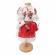 Set botez traditional fetita, trusou botez landou, lumanare si costum