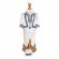 Set hainute botez, trusou si lumanare personalizata, decor traditional,