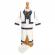 Set hainute botez, trusou si lumanare personalizata, decor traditional,