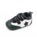 Adidasi albi cu verde - steluta (marime disponibila: 3-6 luni (marimea 18