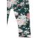 Compleu cu body roz si pantaloni verzi inflorati (marime disponibila: 6-9 luni