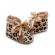 Ghetute crem imblanite - animal print (marime disponibila: 3-6 luni (marimea 18
