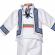 Set botez national baietel, trusou botez landou, lumanare si costum popular,