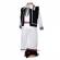 Set botez popular baiat, trusou botez landou, lumanare si costum national,