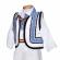 Set botez popular baiat, trusou botez landou, lumanare si costum national,