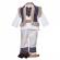 Set botez popular baiat, trusou botez landou, lumanare si costum traditional,
