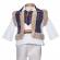 Set botez popular baiat, trusou botez landou, lumanare si costum traditional,