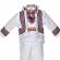 Set botez popular baietel, trusou botez landou, lumanare si costum traditional,