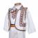Set botez traditional baiat, trusou botez landou, lumanare si costum national,