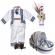 Set botez traditional baietel, trusou botez landou, lumanare si costum popular,