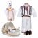 Set botez traditional baietel, trusou botez landou, lumanare si costum