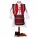 Set costum national fetita, trusou botez landou si lumanare, decor traditional,