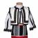 Set costum traditional fata, trusou botez landou si lumanare, decor popular,