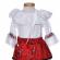 Set rochita traditionala, trusou botez landou si lumanare, decor national,