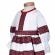 Set rochita traditionala fetita, trusou botez landou si lumanare, decor