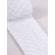 Dres pentru fetițe din jacquard, din bumbac organic, albi (marimi dresuri: 2-3