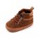 Ghetute maro pentru bebelusi cu sireturi din elastic (marime disponibila: 6-9