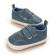 Pantofiori albastri pentru bebelusi (marime disponibila: 3-6 luni (marimea 18