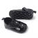 Pantofiori bebelusi, negri, lacuiti, cu floricele (marime disponibila: 3-6 luni