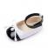 Pantofiori eleganti alb cu negru pentru bebelusi (marime disponibila: 3-6 luni