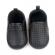 Pantofiori negri tip mocasinii cu perforatii (marime disponibila: 3-6 luni