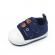 Pantofiori sport bleumarine cu barete cu arici - dino (marime disponibila: 6-9
