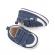Tenisi denim cu barete cu arici pentru bebelusi (marime disponibila: 3-6 luni