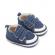 Tenisi denim cu barete cu arici pentru bebelusi (marime disponibila: 3-6 luni