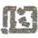 Puzzle gigant de podea traseu masini (20 piese) giant road jigsaw