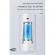 Dozator de apa, incarcare usb, duza pliabila, alb, pentru bidon, 15 x 7 cm