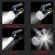 Lanterna puternica de mana, abs, lumini laterale cob,7 led, 2 in 1, afisare procentaj baterie, lumina alba