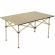 Masa pliabila pentru camping, inclusa geanta de transport, aluminiu, bej, 120 x 55 x 50cm