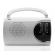 Radio jvc ra-e321s, tuner analogic fm/am, mufa jack pentru casti, argintiu