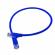 Cablu cat, slim utp, 6a 4pr/28awg pure cooper, patchcord, 4 inch, 10 cm